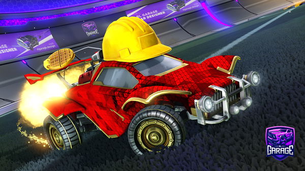 A Rocket League car design from RWJ