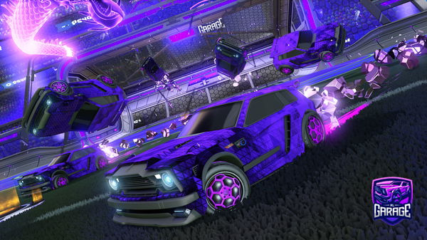 A Rocket League car design from QwertusGHG