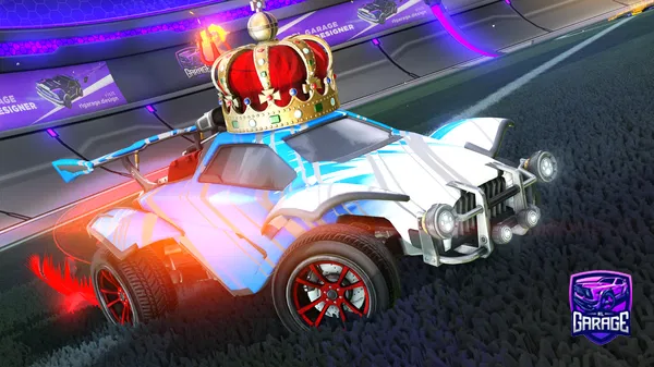 A Rocket League car design from N_science-