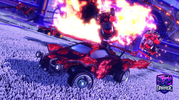 A Rocket League car design from Leafy104