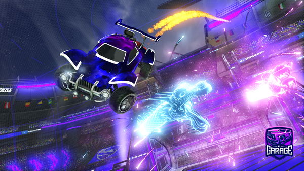 A Rocket League car design from BlueVampire25