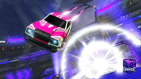 A Rocket League car design from paszu