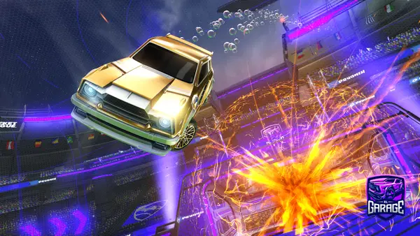 A Rocket League car design from Reverse-raid