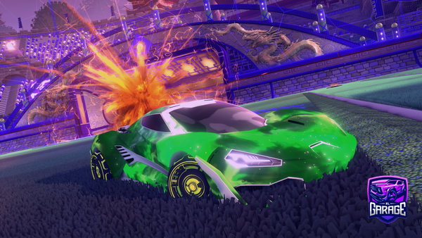 A Rocket League car design from Gallito11