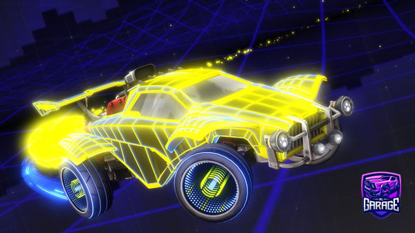 A Rocket League car design from NeonBanana7