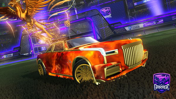 A Rocket League car design from Montyman2012