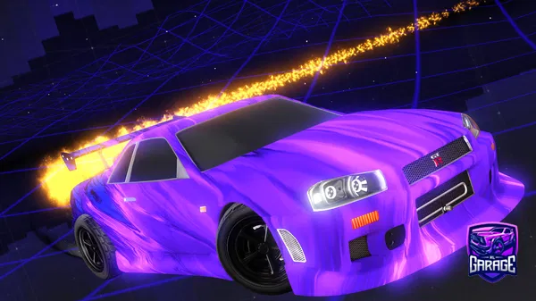 A Rocket League car design from LND_pink_pnda