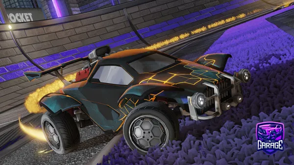 A Rocket League car design from crob4593