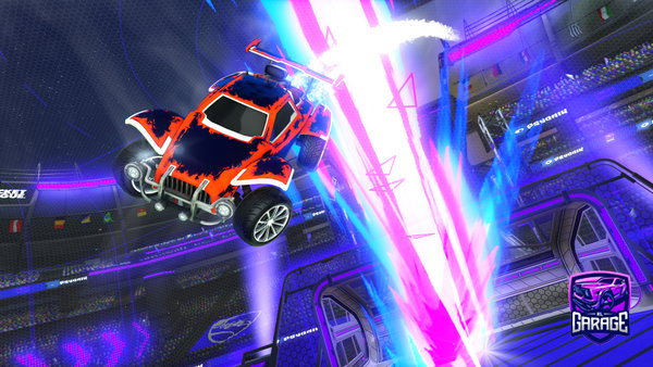 A Rocket League car design from OM1_L7