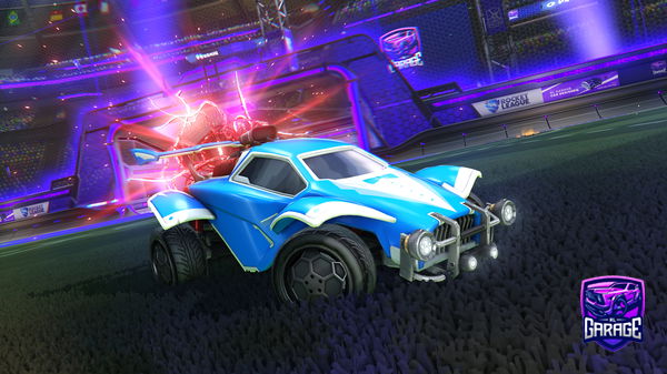 A Rocket League car design from Terragang