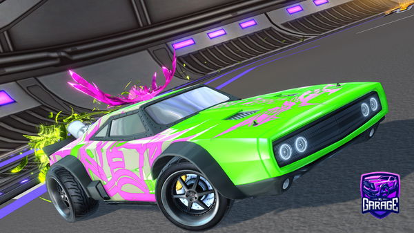 A Rocket League car design from Miata22b