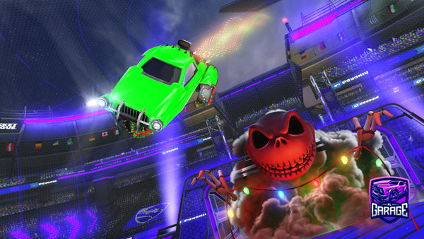 A Rocket League car design from IkBenCooler