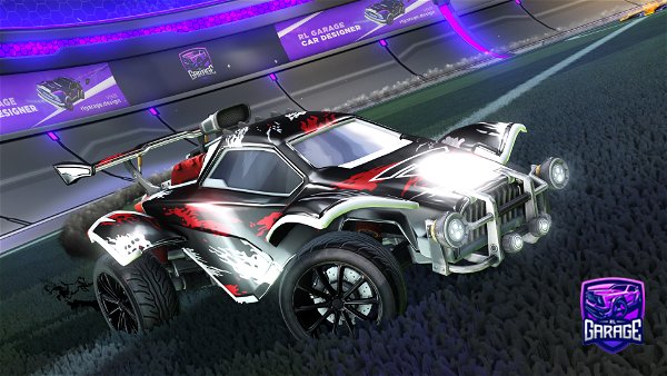 A Rocket League car design from nice-and-happy10