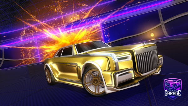 A Rocket League car design from Shotgun_simmy