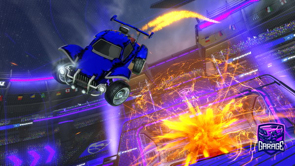 A Rocket League car design from jahil