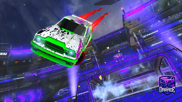 A Rocket League car design from IB78