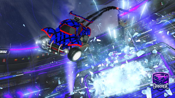 A Rocket League car design from L1nK-_-