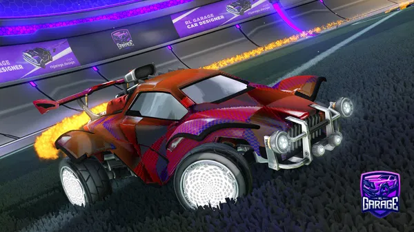 A Rocket League car design from Electroxical