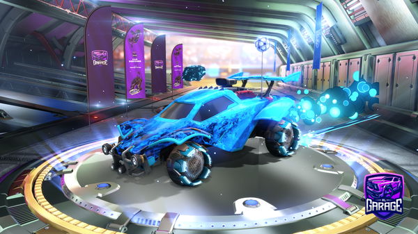 A Rocket League car design from ToxikExplozion