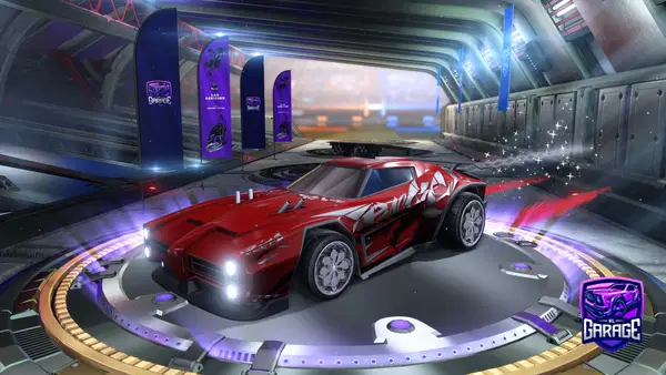 A Rocket League car design from vtrixss