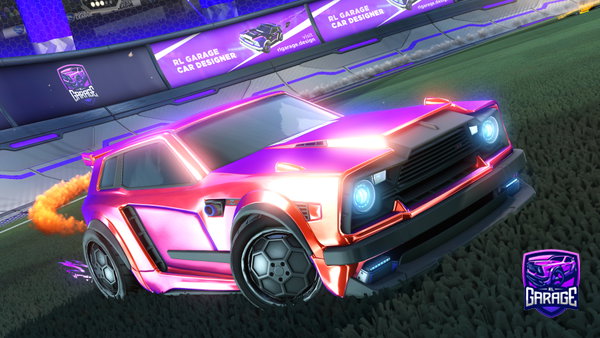 A Rocket League car design from wroninopi
