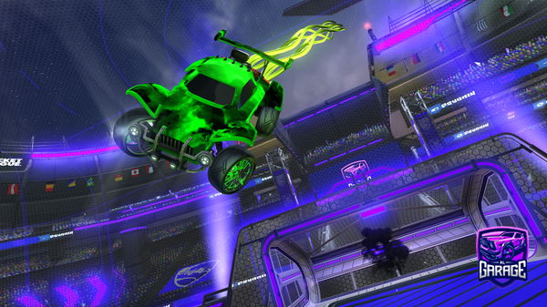 A Rocket League car design from Starka80