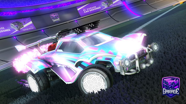 A Rocket League car design from Juultje31