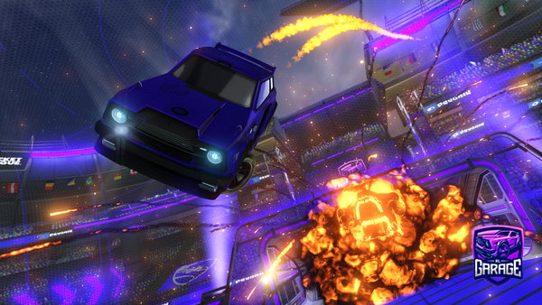 A Rocket League car design from thirty_glory5