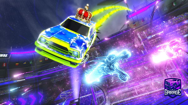 A Rocket League car design from kev1n8701