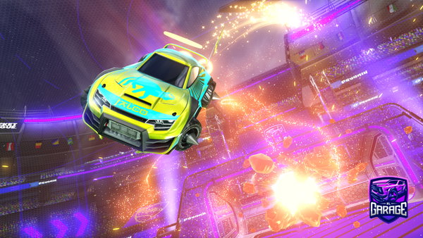A Rocket League car design from TheNumberSMURF