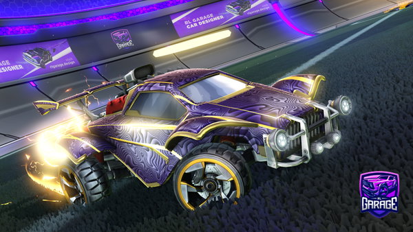 A Rocket League car design from FinnFinn27