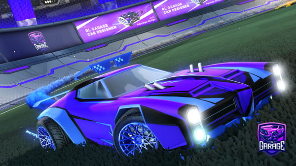 A Rocket League car design from MagicEagleYT