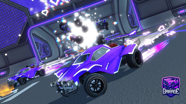 A Rocket League car design from Mxted