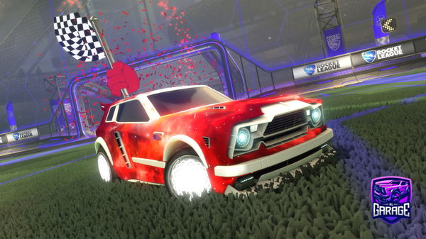 A Rocket League car design from Kiptyn