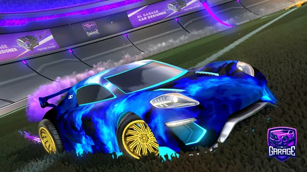 A Rocket League car design from babyjoe