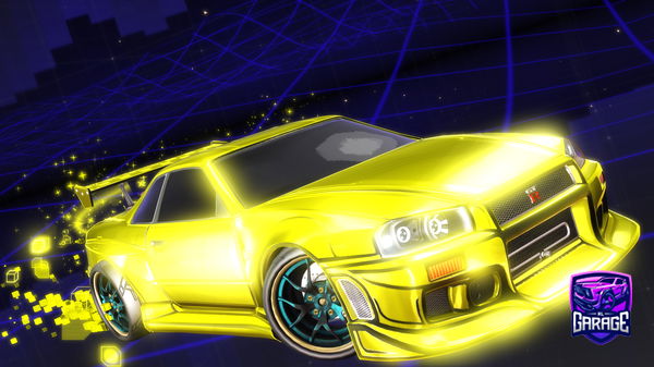 A Rocket League car design from Zar_unleashed