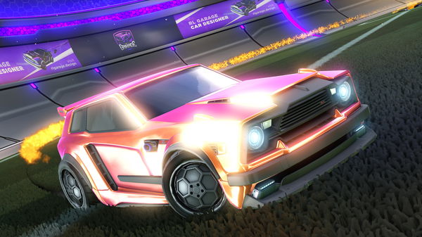 A Rocket League car design from mett1