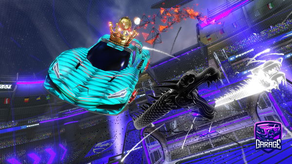 A Rocket League car design from boywithfans