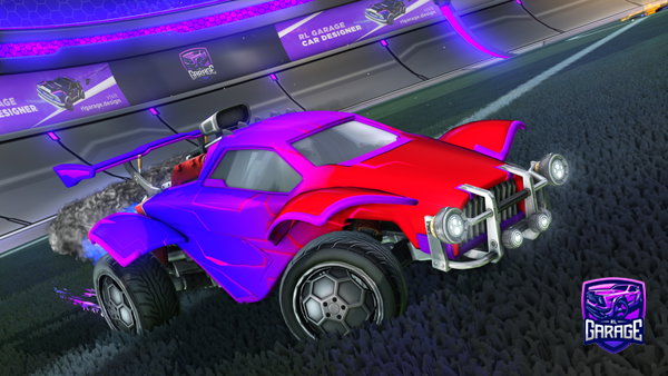 A Rocket League car design from drakie667