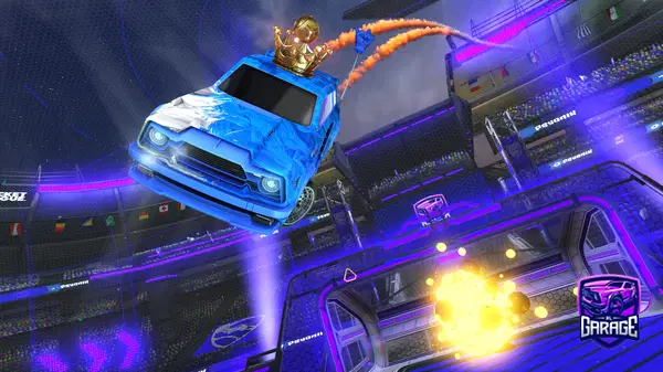 A Rocket League car design from Owensnm19