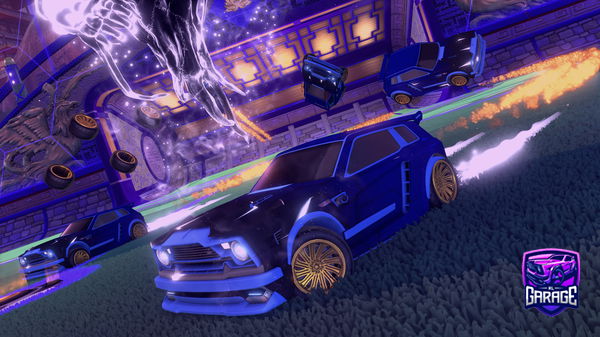 A Rocket League car design from SUK1AR1