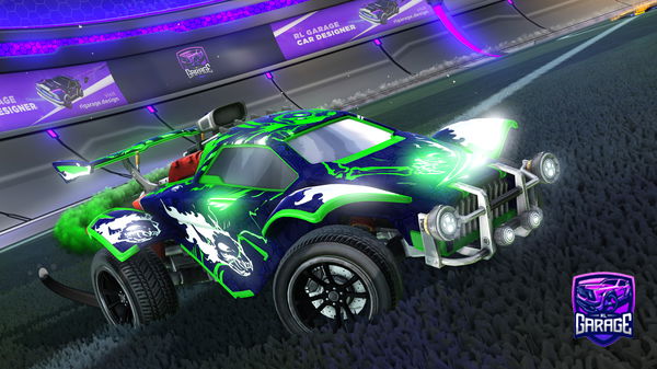 A Rocket League car design from Dilithium