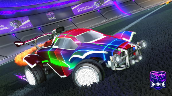 A Rocket League car design from LaettaButter