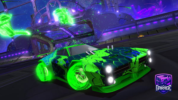 A Rocket League car design from LividFalcon