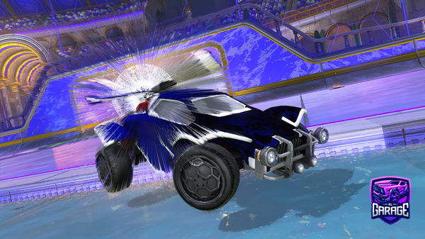 A Rocket League car design from bansai