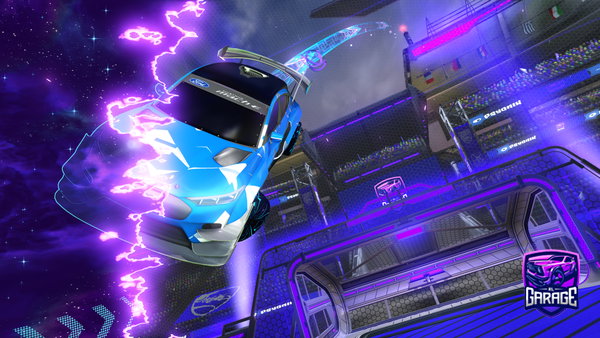 A Rocket League car design from driver714
