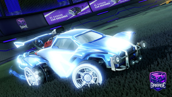 A Rocket League car design from H0TP0T