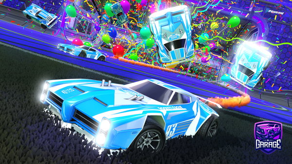 A Rocket League car design from Wild_rocket4