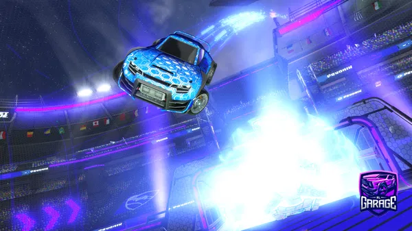 A Rocket League car design from SkyBlueTrader