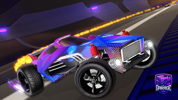 A Rocket League car design from sorasaiyan